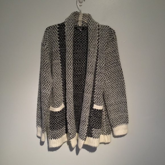 fresh fx Open Front Cardigan with Pockets Size XL - Picture 6 of 11